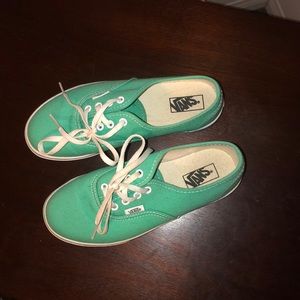 Teal Vans